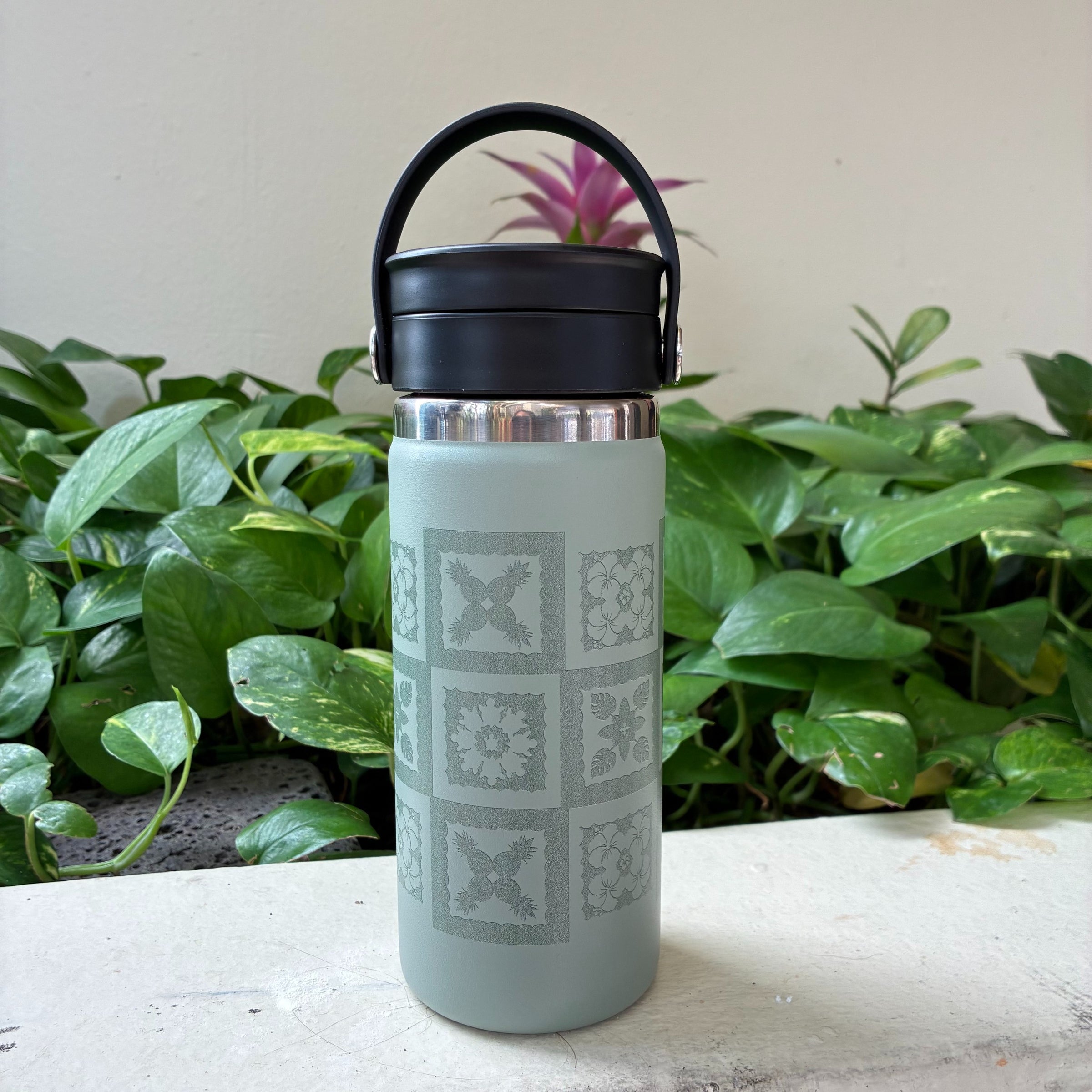 Hydro Flask - (Hawaiian Quilt) Wide Mouth w/ Flex Sip 16oz