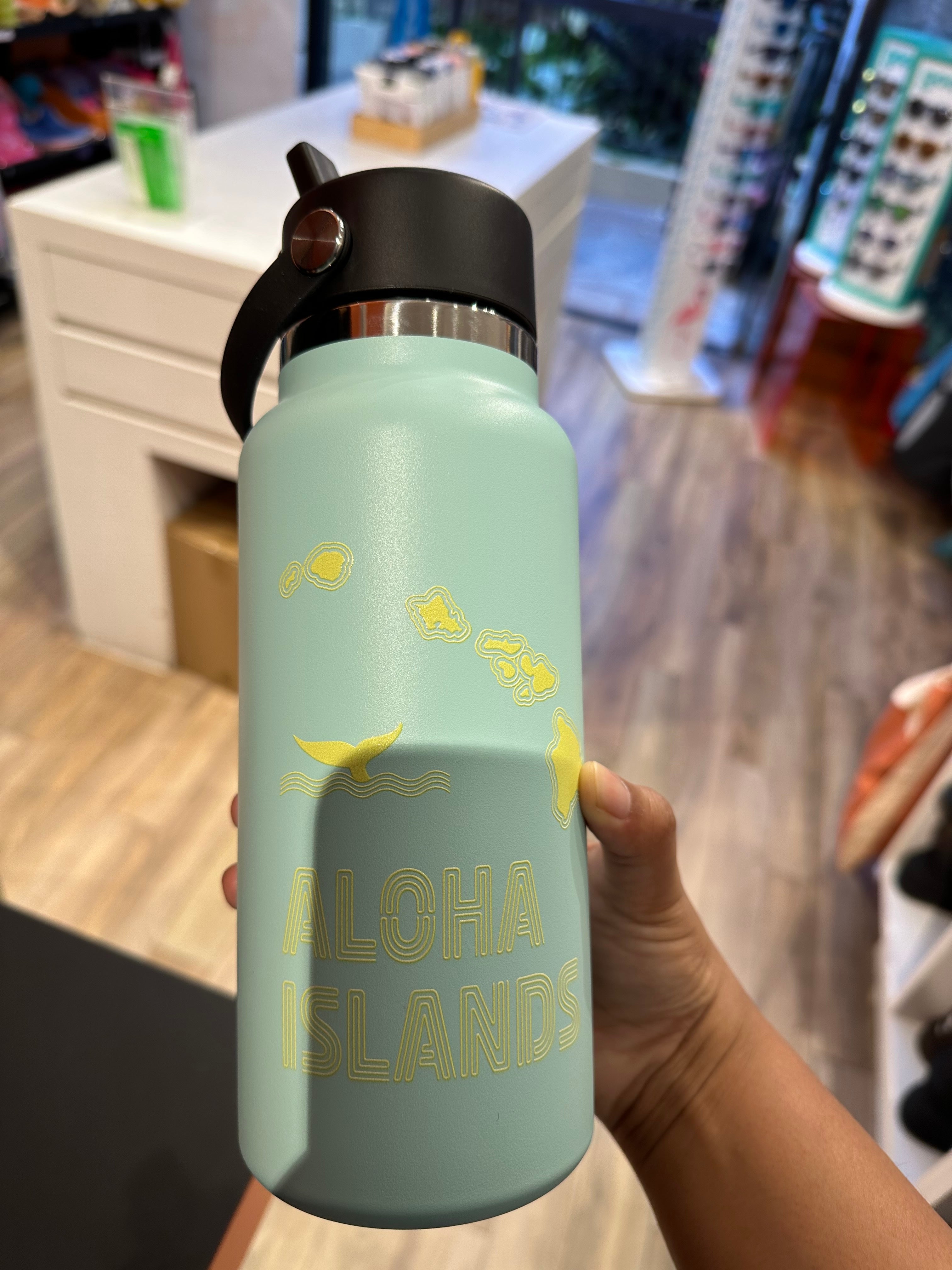 限定品 ハイドロフラスク 32oz Hydro Flaskストロー付水筒