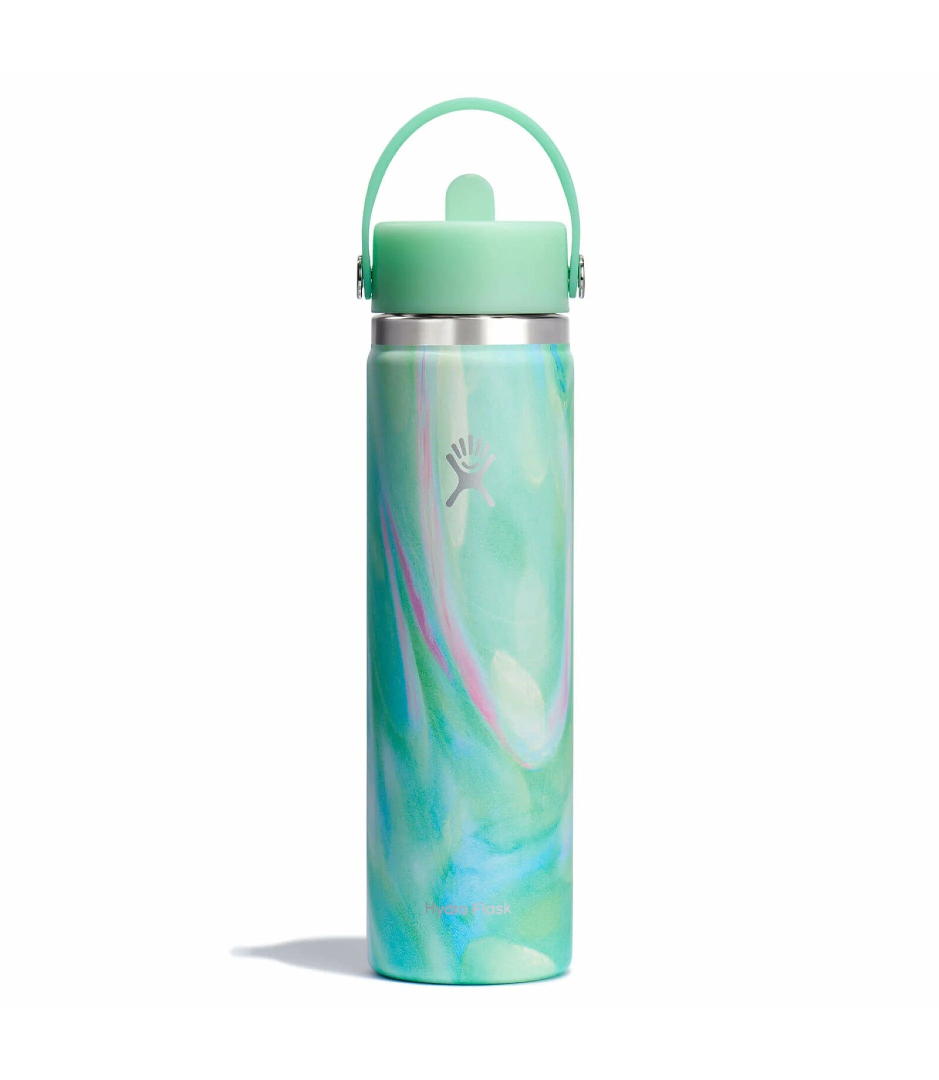 新品Hydro Flask 24oz Jelly Green 限定品/ストロー Hydro Flask (Jelly Collection) 24oz Wide Mouth with Straw