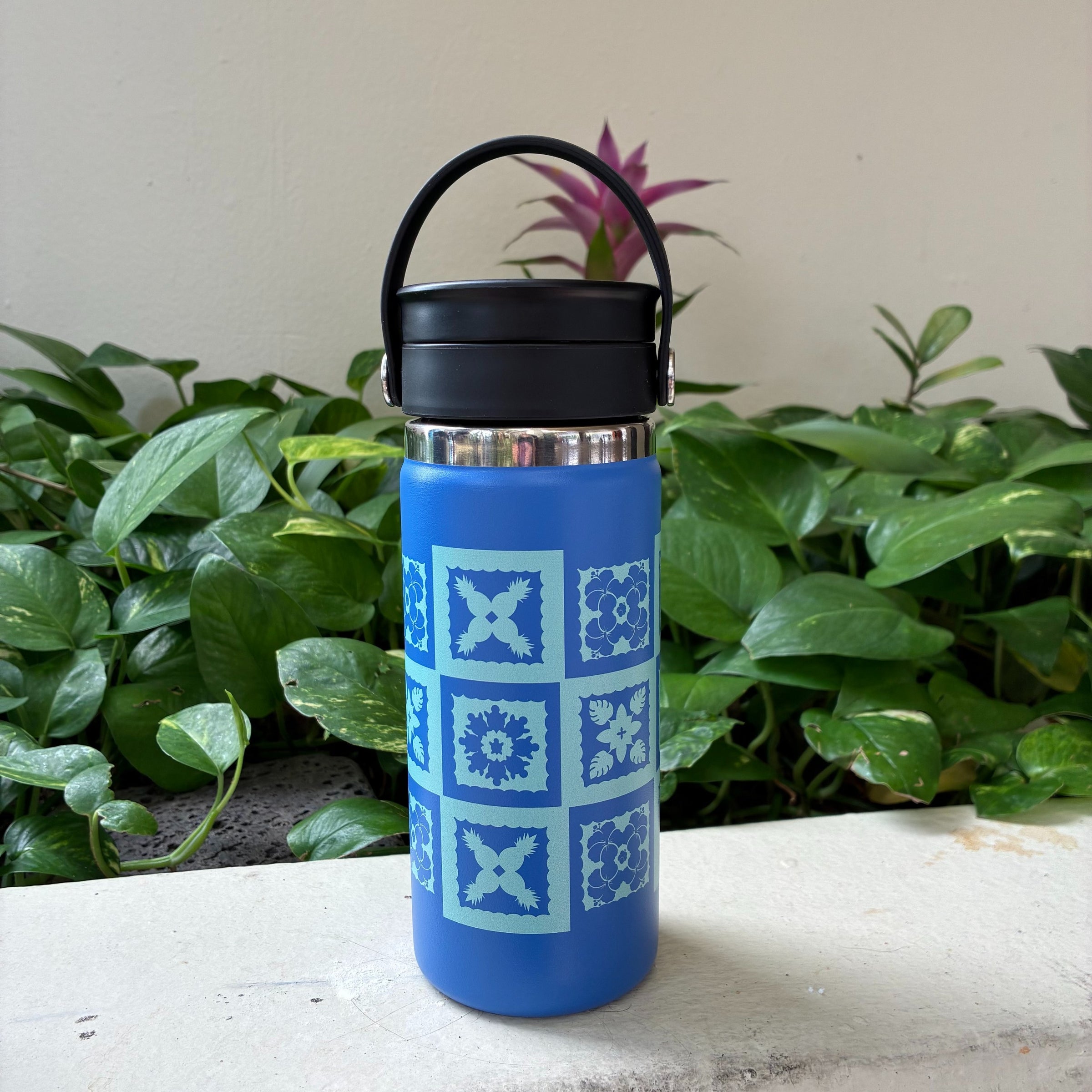 Hydro Flask - (Hawaiian Quilt) Wide Mouth w/ Flex Sip 16oz
