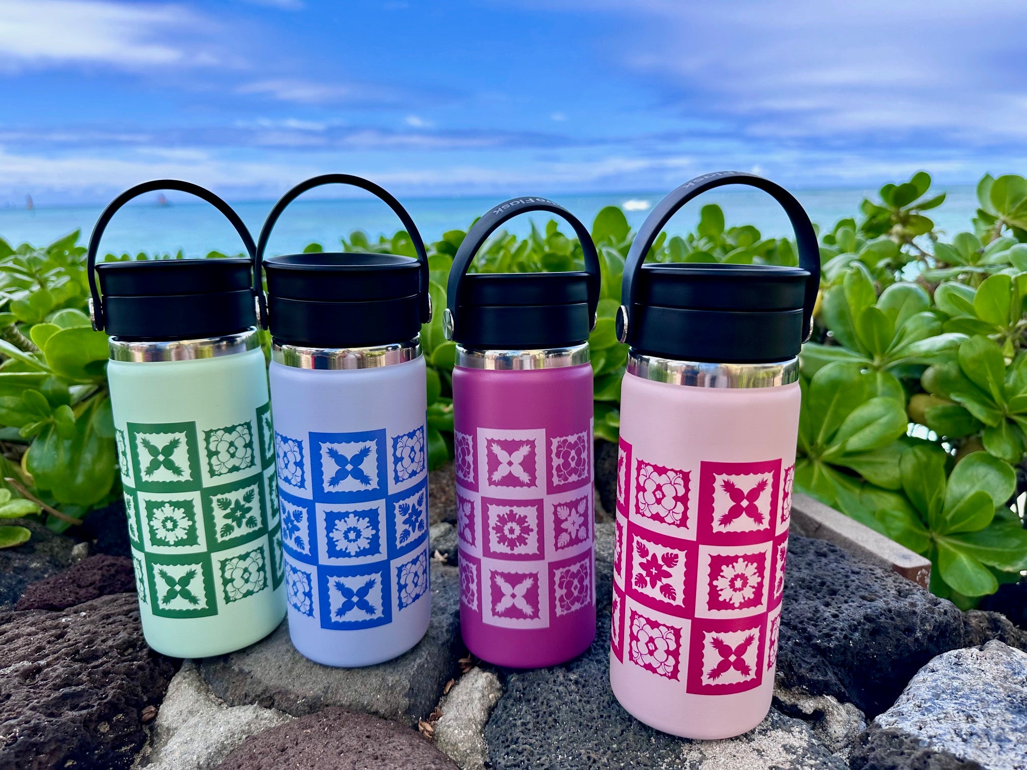 【ハワイ限定】Hydro Flask HAWAII デザイン ハワイ土産の決定版！ オリジナルデザインのLeaLea限定ハイドロ