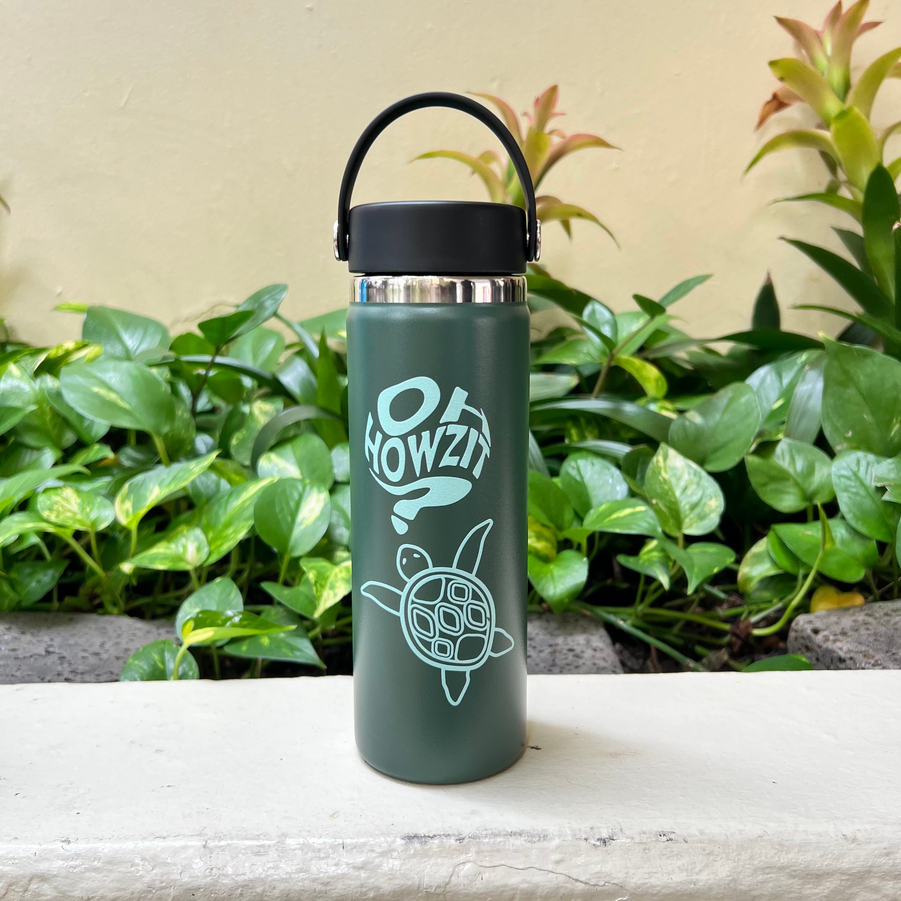【新品・未使用】ハワイ限定　Hydro Flask ターコイズブルー 20oz 2025年上半期完全版！ハワイ限定「ハイドロフラスク」でいつも心
