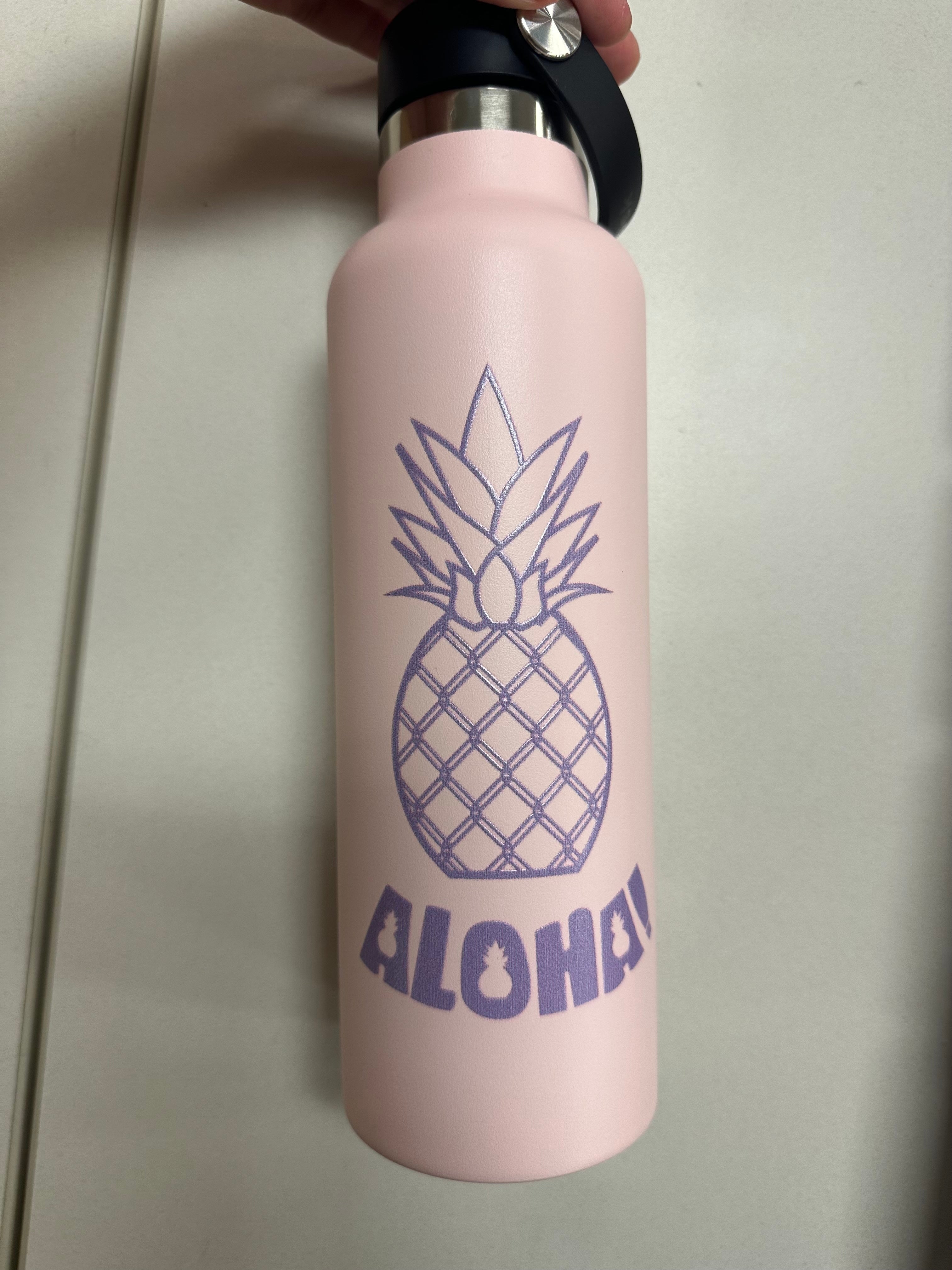 Hydro Flask (Aloha Pineapple) Standard Mouth with Flex Cap